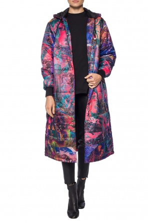 Quilted jacket with a print, zdjęcie 2 Quilted jacket with a print od Diesel
